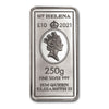 2021 St. Helena £10 East India Company 250g (~8oz) .999 Silver Bar (No Tax)