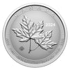 2024 Canada $10 Twin Maples Leaves 2oz Silver (No Tax) Flaws