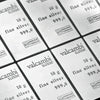 Set of 10x Valcambi 10g Silver Bars, 10pcs Sealed in Holder (No Tax) Flaws