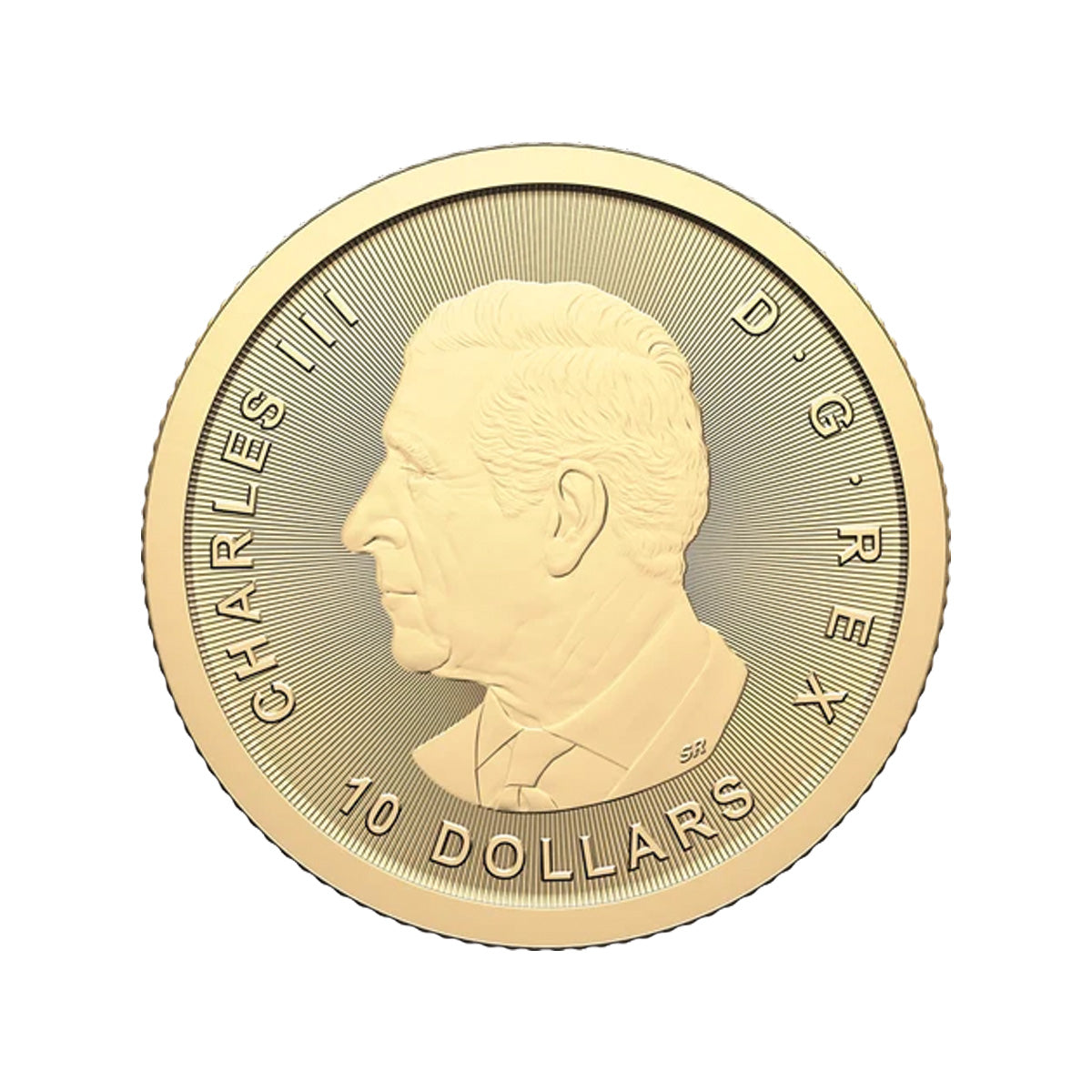 2024 Canada $10 Twin Maples 1/4oz. 9999 Gold, SEALED (TAX Exempt)
