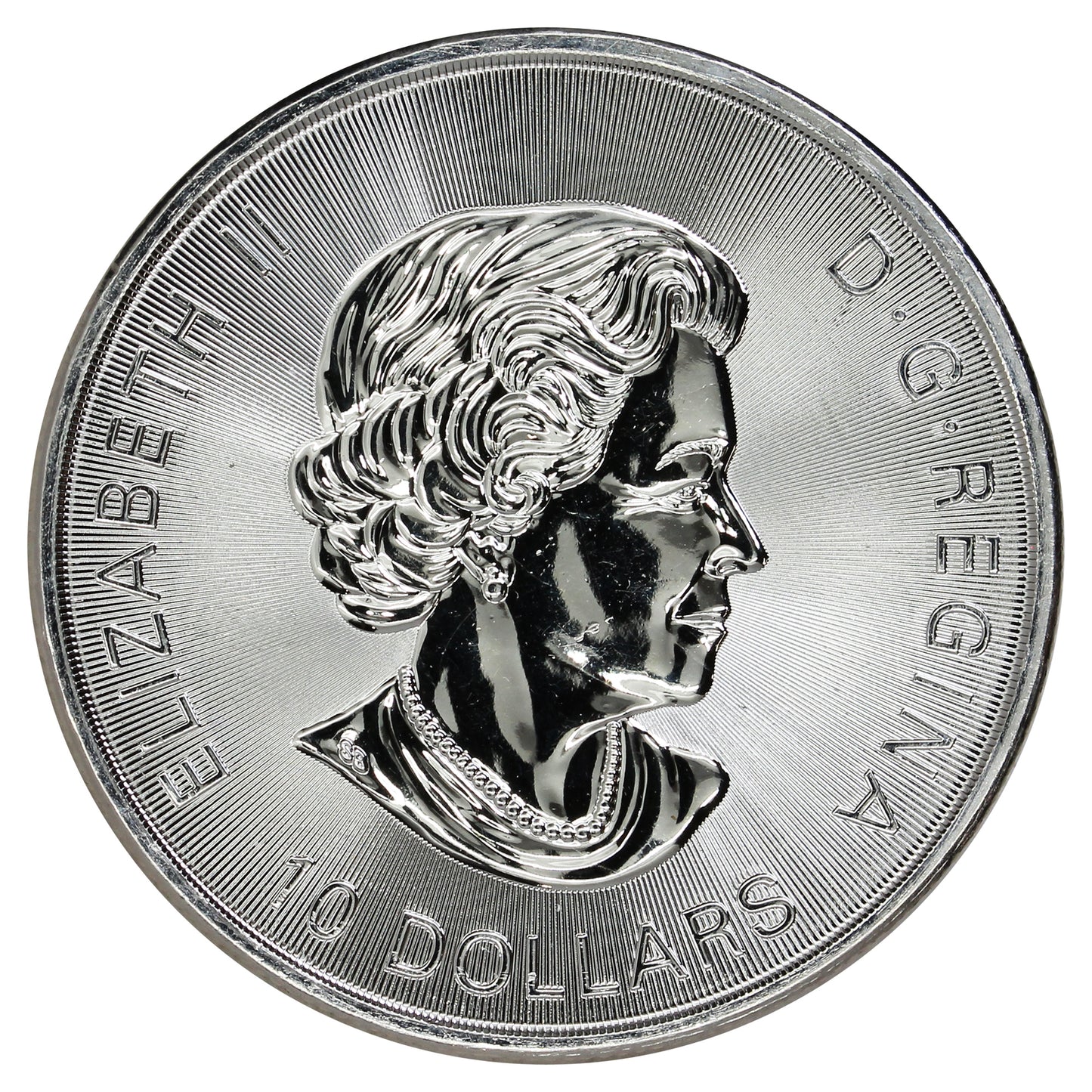 2019 Canada $10 Twin Maple 2oz .9999 Fine Silver (No Tax) Scuffs/Scratches
