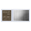 100 x Valcambi CombiBar 1 gram .999 Silver Bars in Holder (No Tax) 100pcs - Holder Scratches