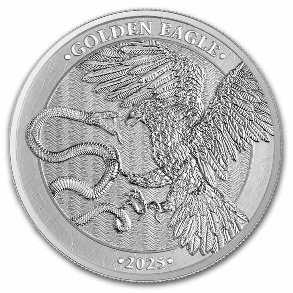 2025 Malta €5 Golden Eagle 1oz .999 Silver (No Tax)