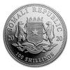 2020 Somalia 100 Shilling Elephant 1oz Silver (No Tax) Light Toning