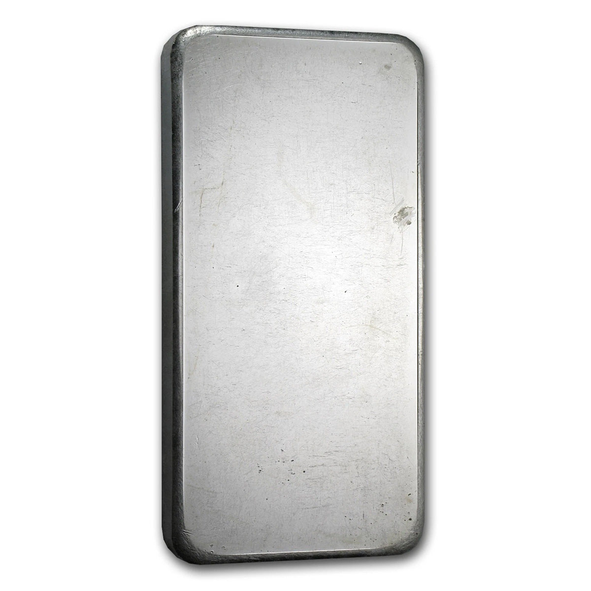 JM Johnson Matthey Blank Bank 10oz Silver Bar (No Tax) Mintage <50,000 - Flaws