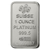 PAMP Suisse 1oz Lady Fortuna .9995 Platinum Bar (TAX Exempt) Scr Package