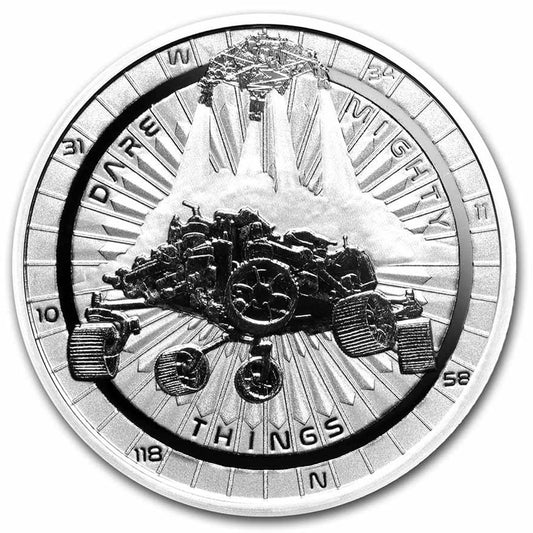 2021 Niue $2 Perseverance Mars Rover 1oz .999 Silver (No Tax)