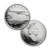 1990 Canada $75 Polar Bear 1/4oz 9995 Platinum (No Tax) Capsule Scratched
