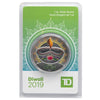 TD Bank 2019 Diwali 1oz Silver Round in Package (No Tax) Rim/Edge toning