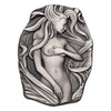 Argentia Woman with Flowing Hair Antique Finish 10oz .9999 Silver Art Bar (No Tax)