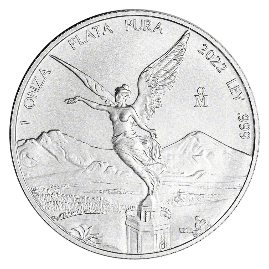 2022 Mexico Libertad 1oz. .999 Silver (No Tax)