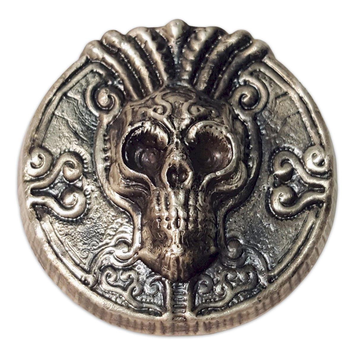 Beaver Bullion 5oz Mystic Thinker Skull .999 Silver (No Tax) Issues