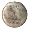 Beaver Bullion 5oz Mystic Thinker Skull .999 Silver (No Tax) Issues