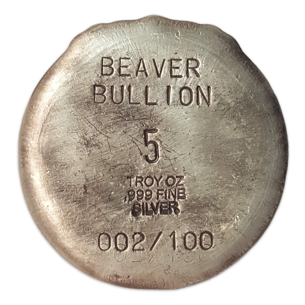 Beaver Bullion 5oz Mystic Thinker Skull .999 Silver (No Tax) Issues