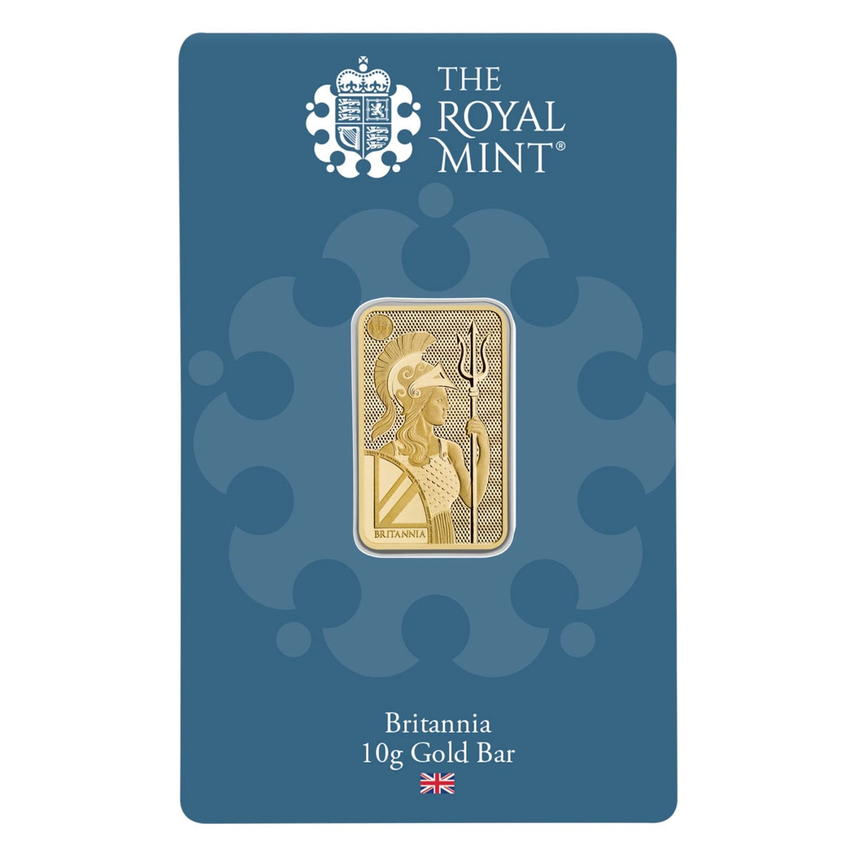 The Royal Mint 10g Britannia .9999 Gold Bar (No Tax) Package Scratched