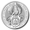2017 Great Britain £5 Queen's Beasts: The Griffin 2oz. 999 Silver (No Tax) Issues
