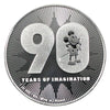2018 Niue $2 Disney Mickey's 90th Ann 1oz .999 Silver (No Tax) Scratches on Cap