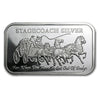 Stagecoach 1oz Silver Fractional Divisible (1/4oz) Art Bar (No Tax) Issues