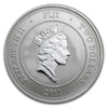 2011 Fiji $2 Taku Turtle 1oz .999 Fine Silver (No Tax) Toning/Scuffs