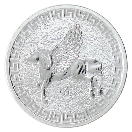 St. Helena 2022 1 Pound Pegasus 1oz. Fine Silver (No Tax) Scuffs