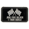 1953 Green Chevrolet Corvette 1oz .999 Silver Art Bar (No Tax) Capsule Scuffed