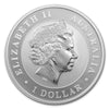 2010 Australia $1 Kookaburra 1oz .999 Silver (No Tax) Scuffed/Scr Capsule