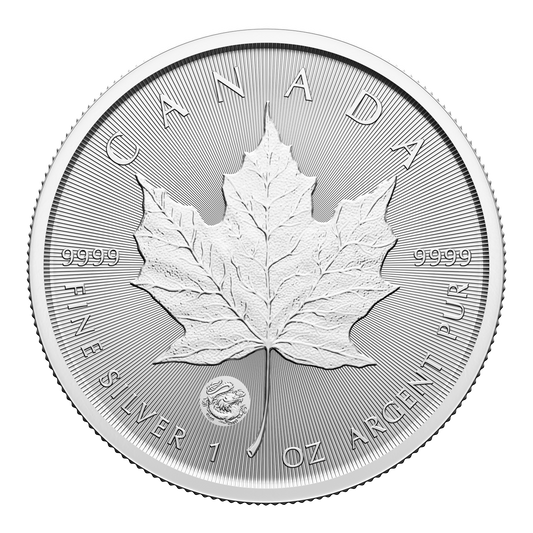 2024 Canada $5 Year of the Dragon Privy Treasured SML (No Tax) - COIN ONLY