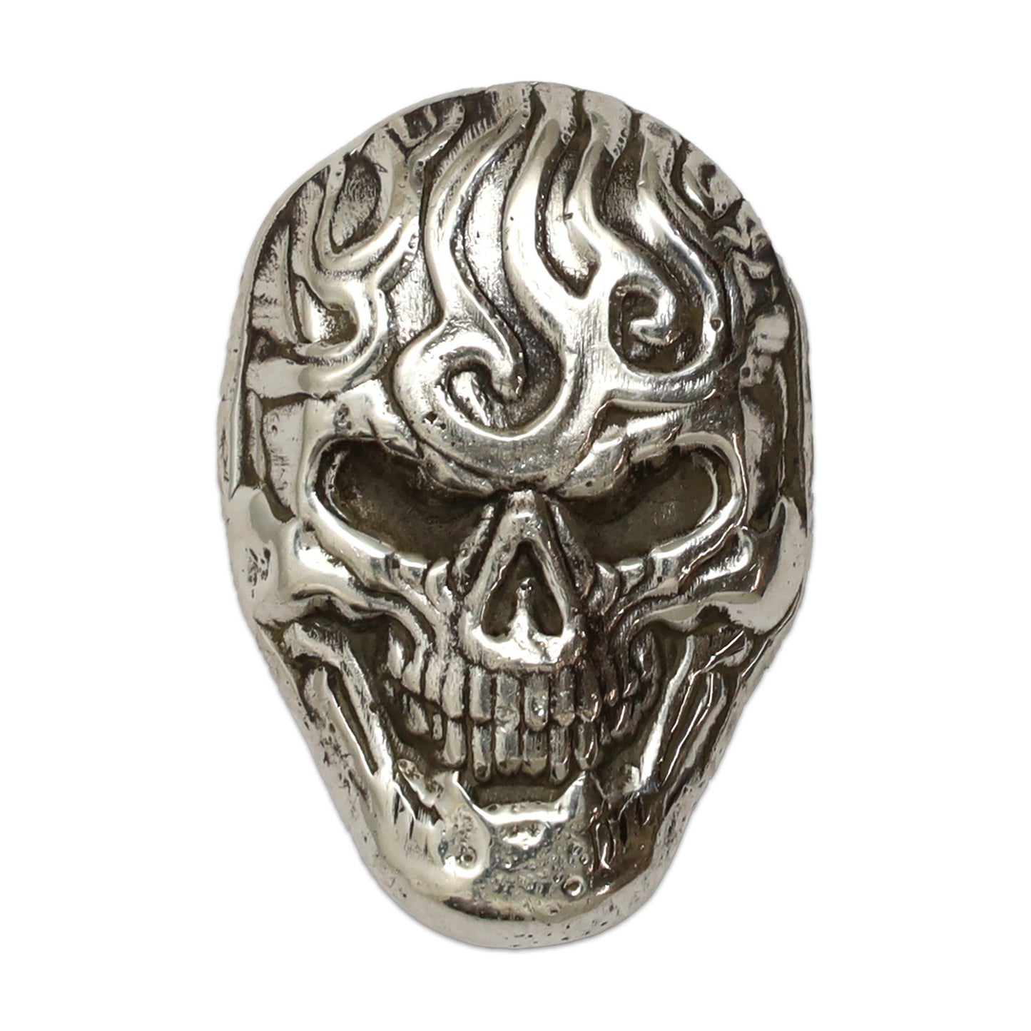 RSSC 1/2oz Ornate Skull .999 Fine Silver Bar (No Tax)
