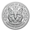 Purrfectly Silver Series: Two Sleeping Cats 1oz .999 Fine Silver (No Tax)