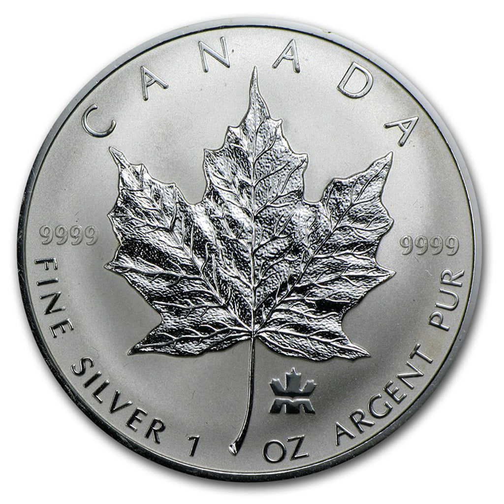 2004 Canada $5 RCM Privy SML 1oz .9999 Silver (No Tax) Coin ONLY - Cap Scr