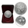 1998 90th Anniversary of RCM Privy 1oz Silver Maple Leaf (No Tax) Issues