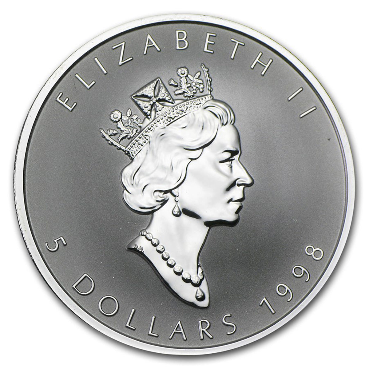 1998 90th Anniversary of RCM Privy 1oz Silver Maple Leaf (No Tax) Issues