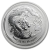 2012 Australia $1 Year of the Dragon w/ Lion Privy 1oz. Silver (No Tax)