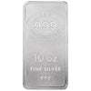 JBR 10oz .999 Silver Bar (No Tax) UNSEALED/Lightly Toned