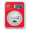 Coca-Cola® Colourized Americana 1oz Silver Round in Special Card (No Tax)