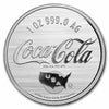 Coca-Cola® Colourized Americana 1oz Silver Round in Special Card (No Tax)
