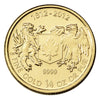 2012 Canada $10 War of 1812 SEALED 1/4oz .9999 Fine Gold (No Tax)