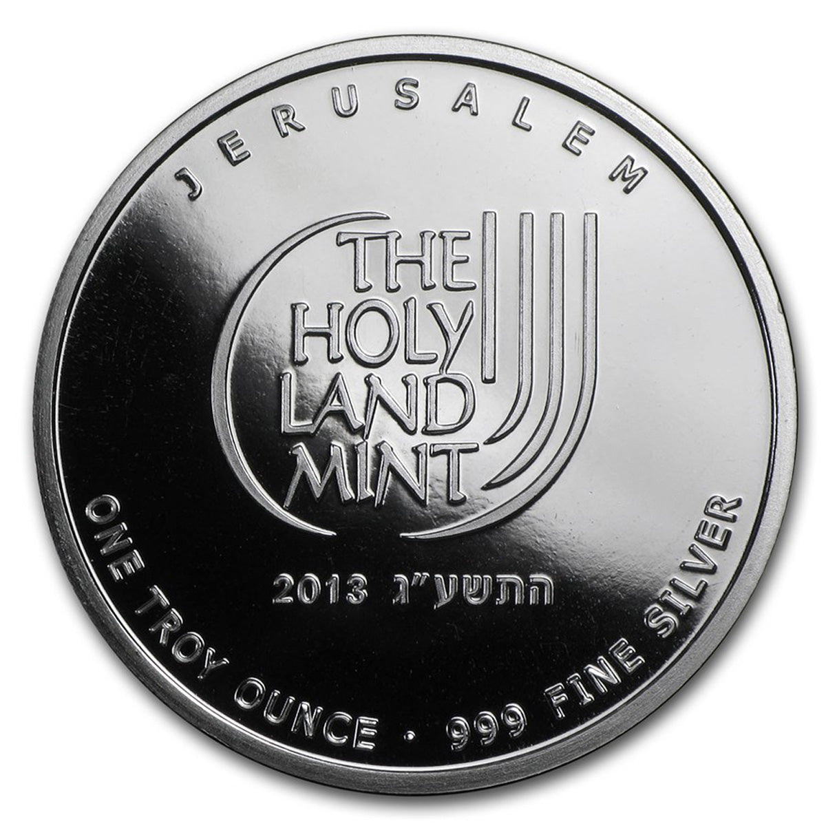 2013 The Holy Land Mint: Dove of Peace 1oz Silver Round (No Tax) Flaws