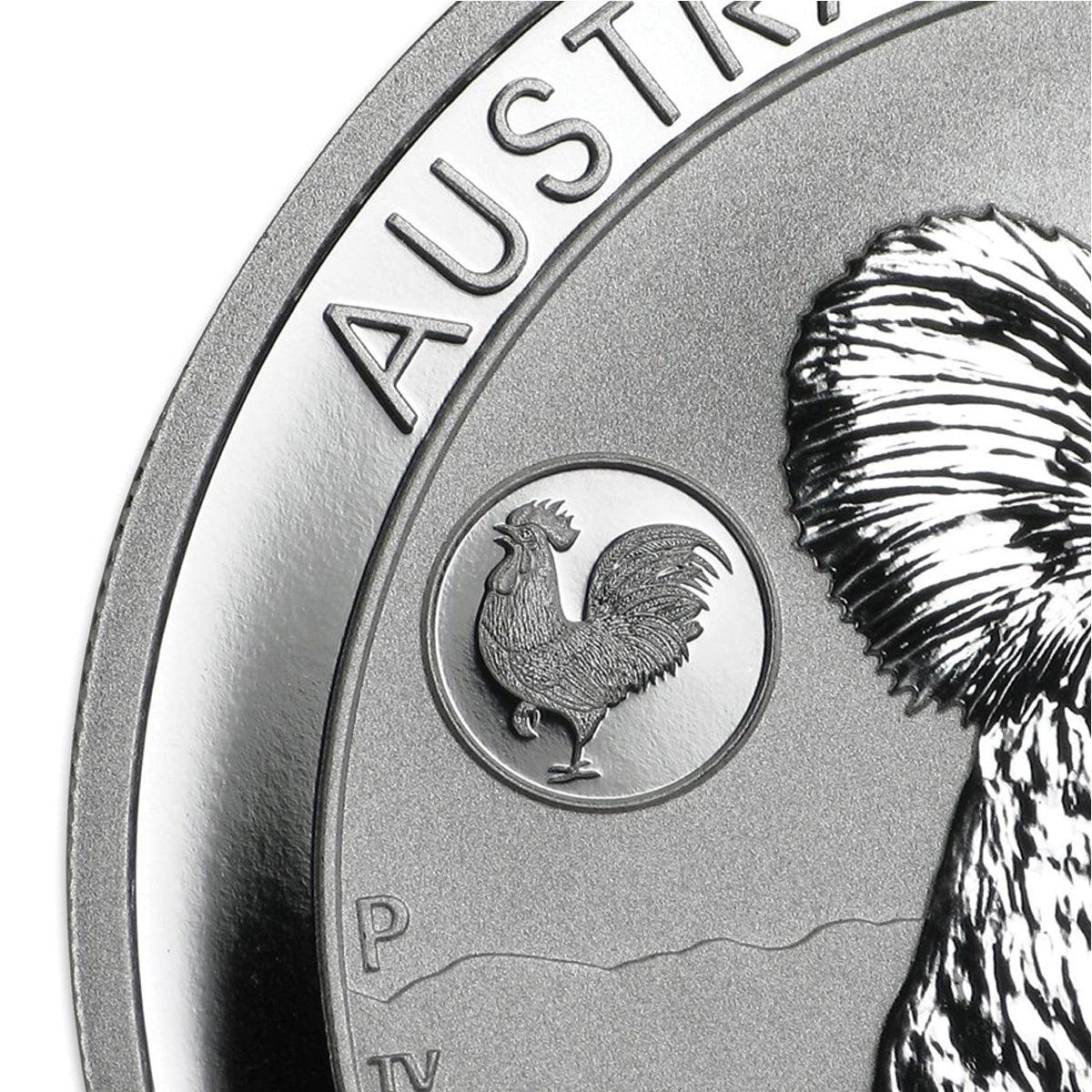 2017 Australia $1 Koala with Rooster Privy 1oz .999 Fine Silver (No Tax)