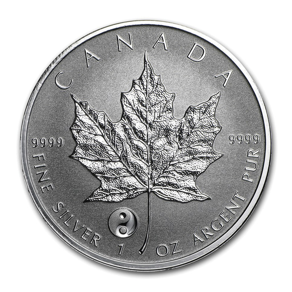 2016 Canada $5 Yin Yang Privy SML Reverse Proof (No Tax) Tone Spot/Hairline Scr