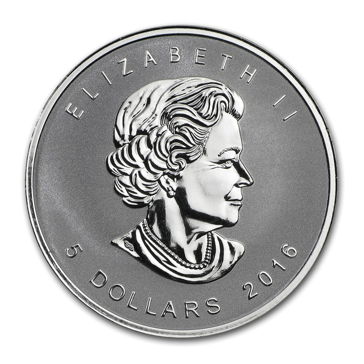 2016 Canada $5 Yin Yang Privy SML Reverse Proof (No Tax) Tone Spot/Hairline Scr