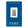PAMP 5 gram .9995 Platinum Bar (No Tax) Scratches/Scuffs on Card