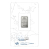 PAMP 5 gram .9995 Platinum Bar (No Tax) Scratches/Scuffs on Card