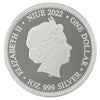 2022 Niue $1 Shark vs Crocodile 1oz. Fine Silver (No Tax) Capsule Scr/Scuffed