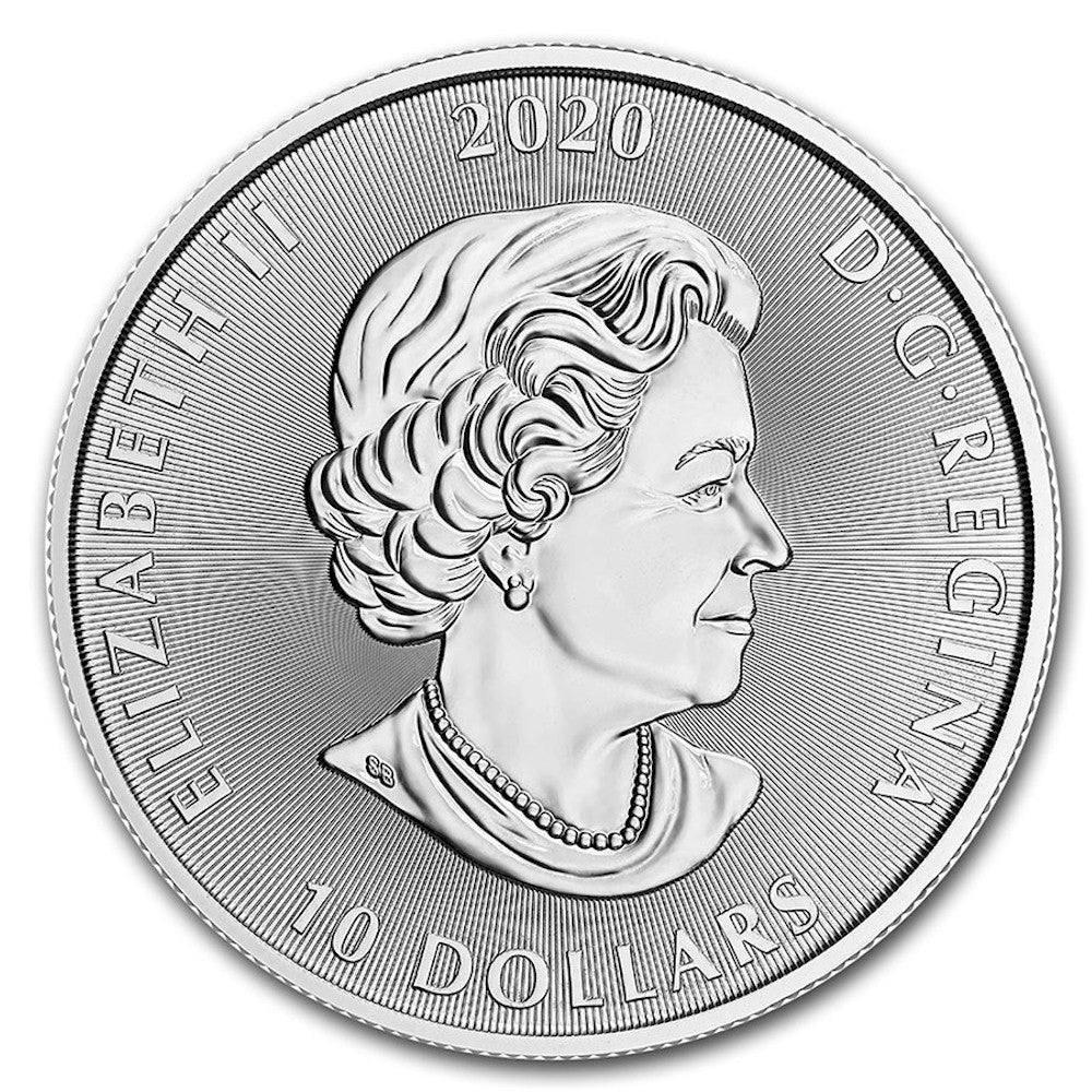 2020 Canada $10 Creatures of the North: The Kraken 2oz .999 Silver (No Tax) Issues