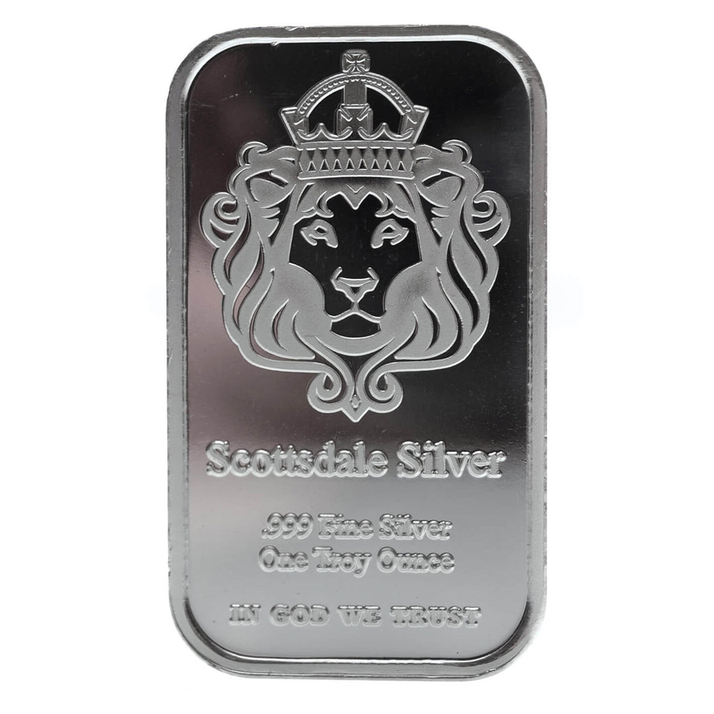 FLASH SALE! Scottsdale Mint "The One" 1oz. .999 Silver Bar (No Tax) - $2 OVER SPOT