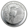 2014 Australia $1 Kookaburra 1oz .999 Silver (No Tax) Light Toning/Cap. Scuffed