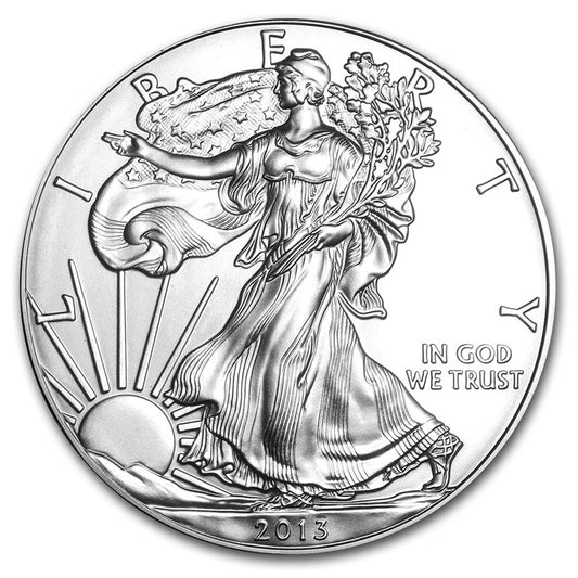 2013 United States $1 American Eagle 1oz. .999 Fine Silver (No Tax)