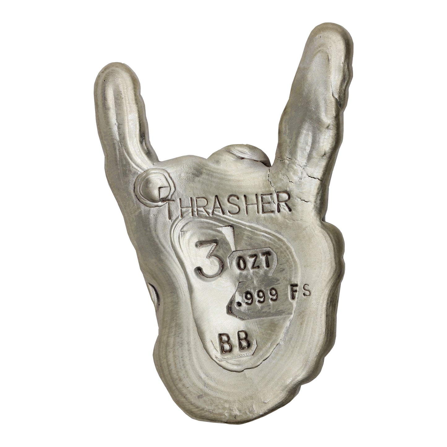 Bison Bullion 3oz "Thrasher" .999 Fine Silver Bar (No Tax) - Issues