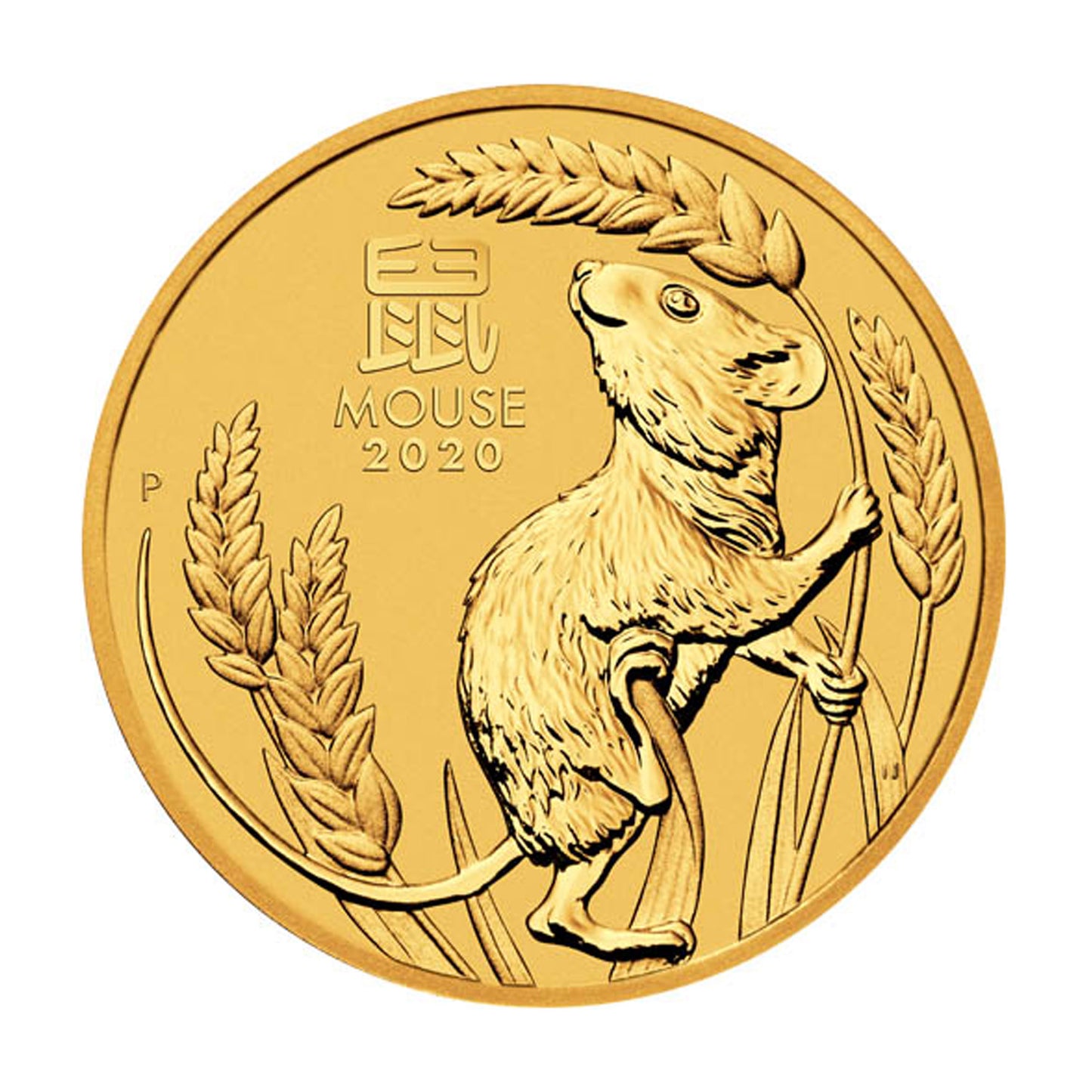 2020 Australia $25 Lunar Year of the Mouse 1/4oz .9999 Gold (No Tax)